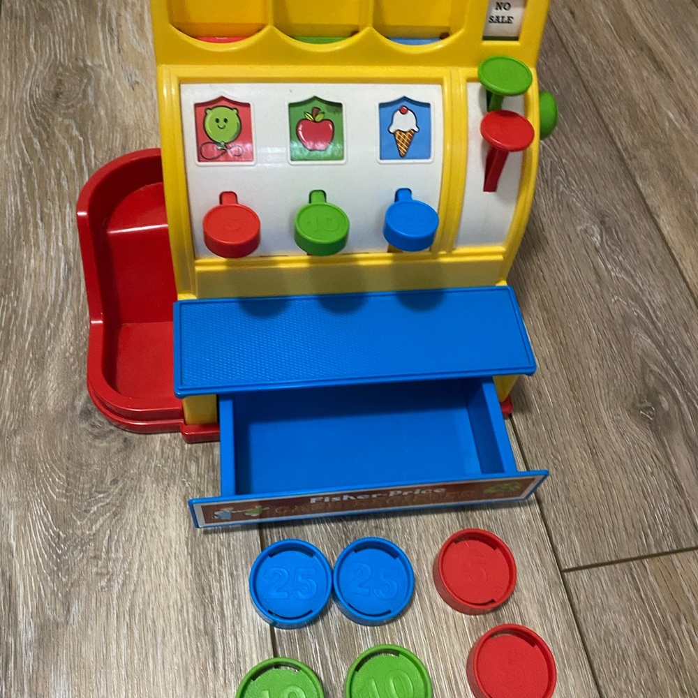 Fisher-Price Colorful Learning Cash Register